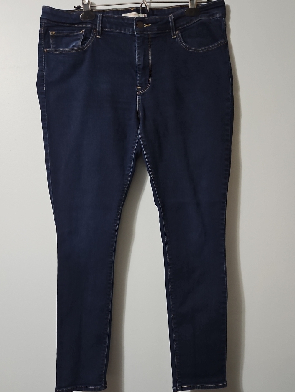 Levi's 711 Skinny Women’s Dark Blue Stretch Jeans Size 32x30